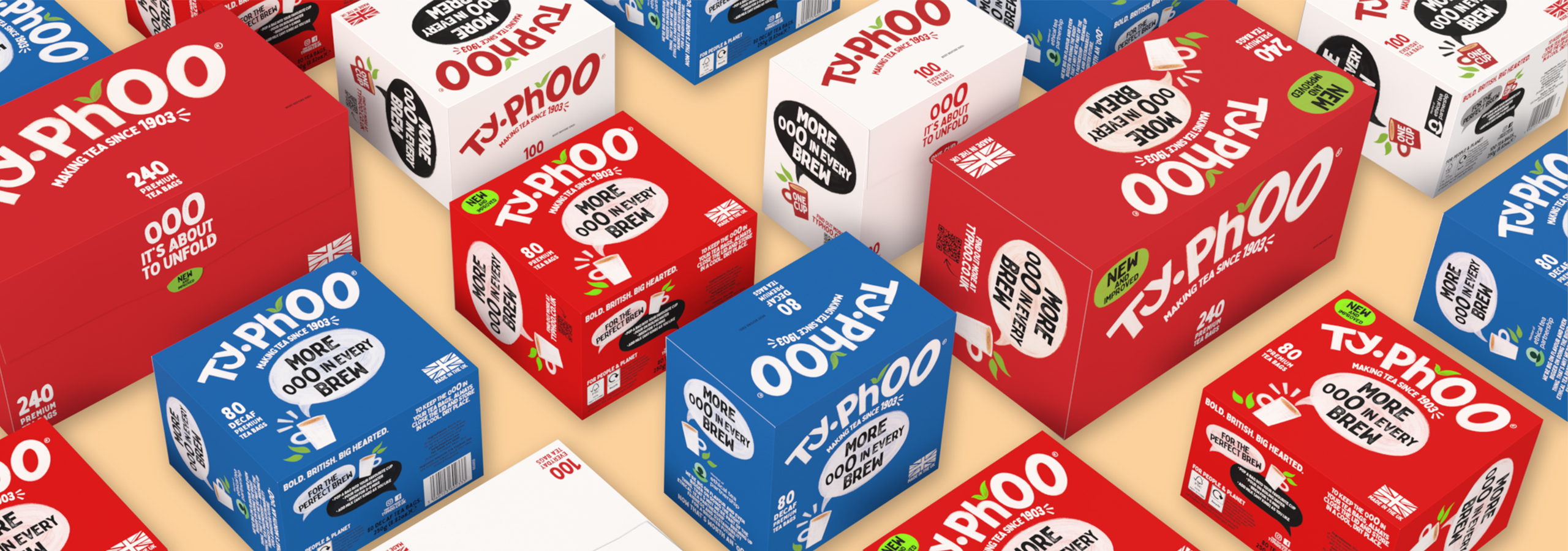 Every Typhoo Brew - Now New and Improved