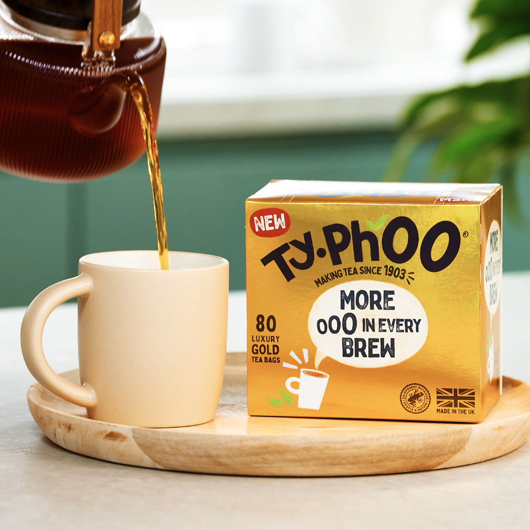 Typhoo 80 Gold Luxury Tea Bags
