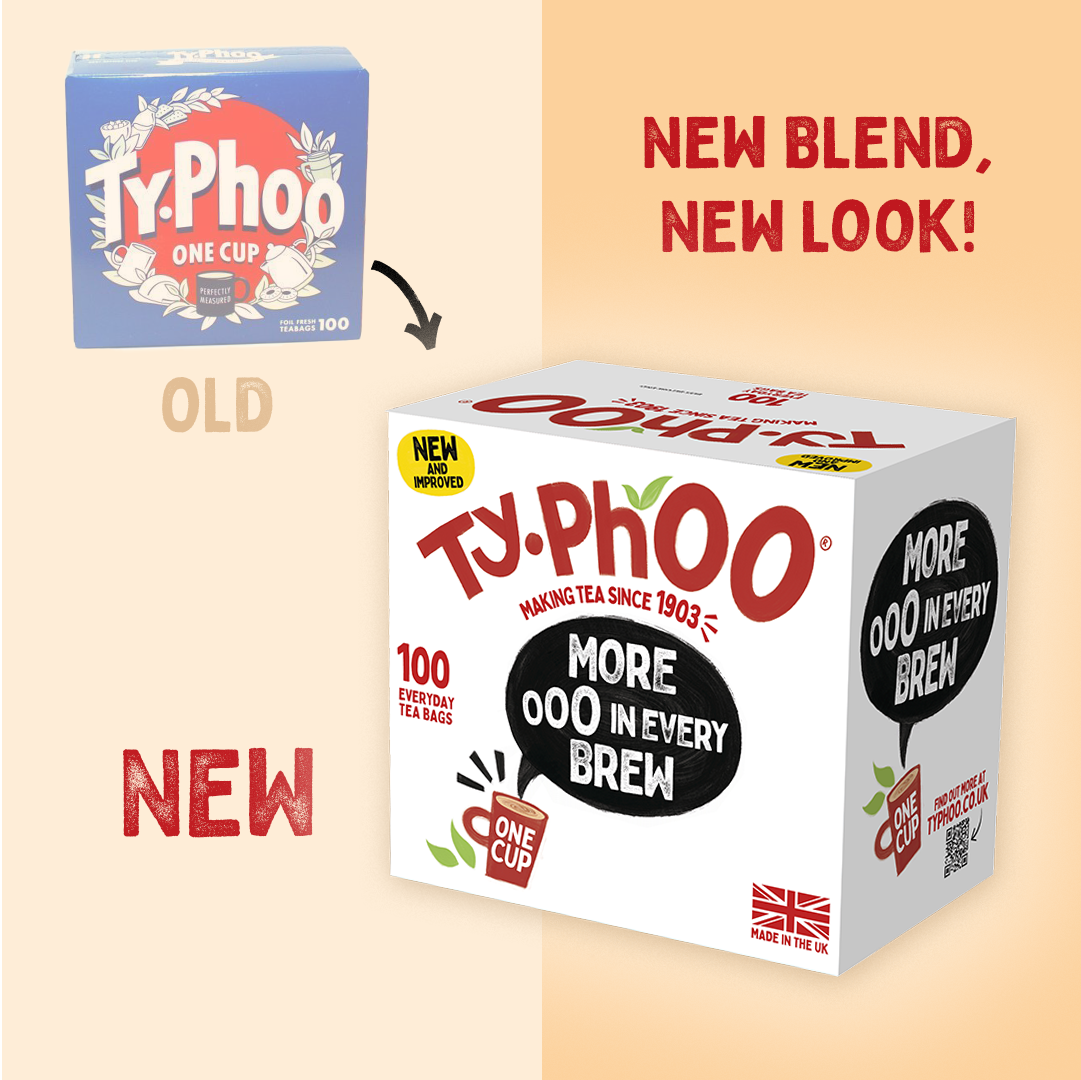 Typhoo 100 Everyday One Cup Tea Bags