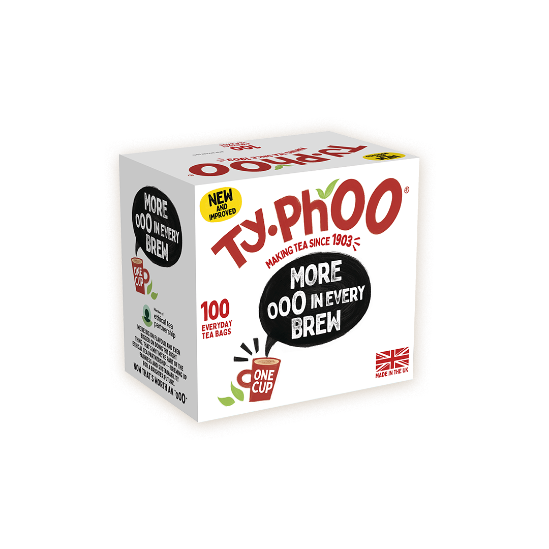 Typhoo 100 Everyday One Cup Tea Bags