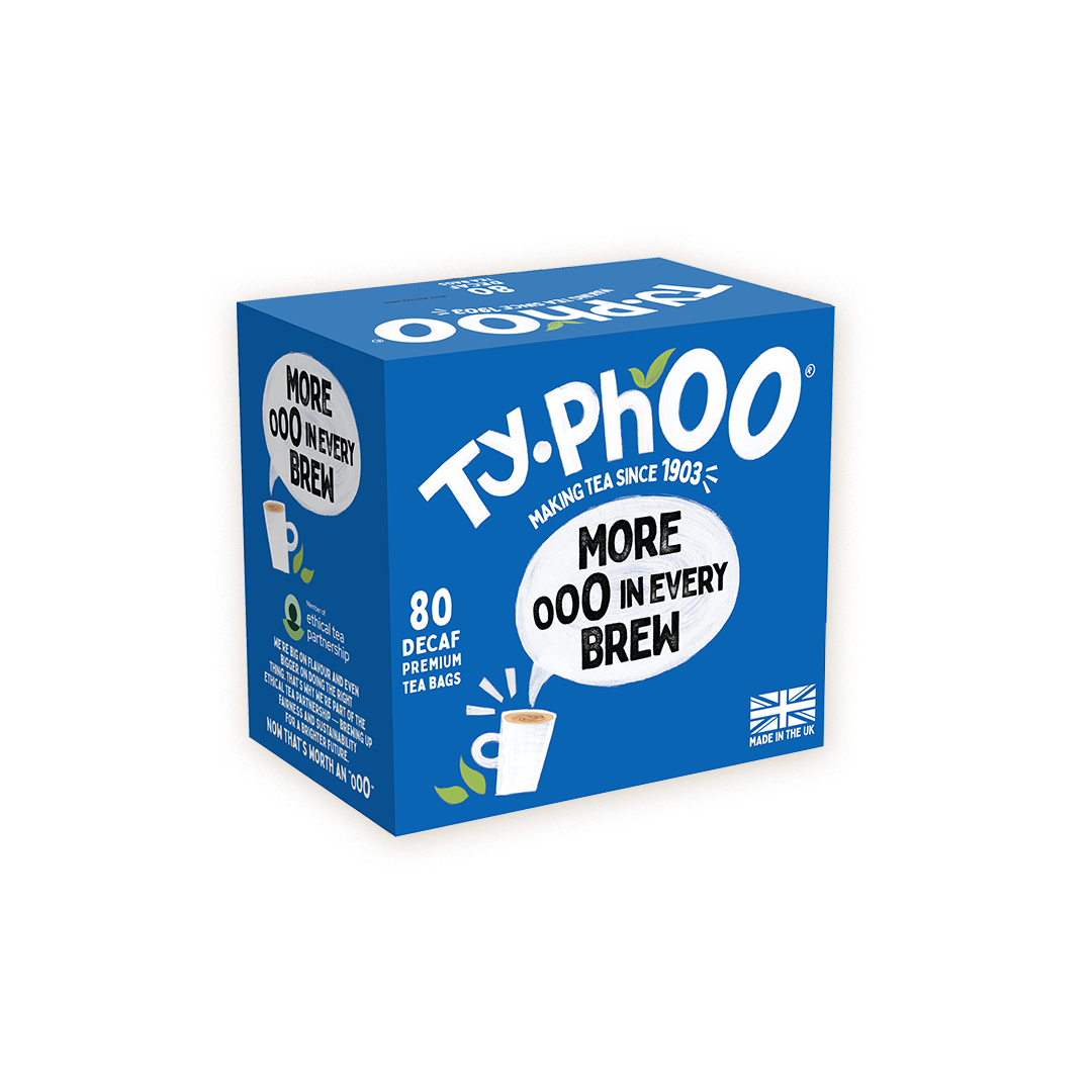 Typhoo 80 Decaf Premium Tea Bags
