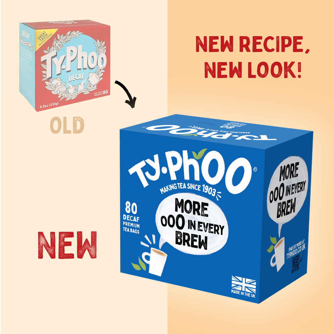 Typhoo 80 Decaf Premium Tea Bags