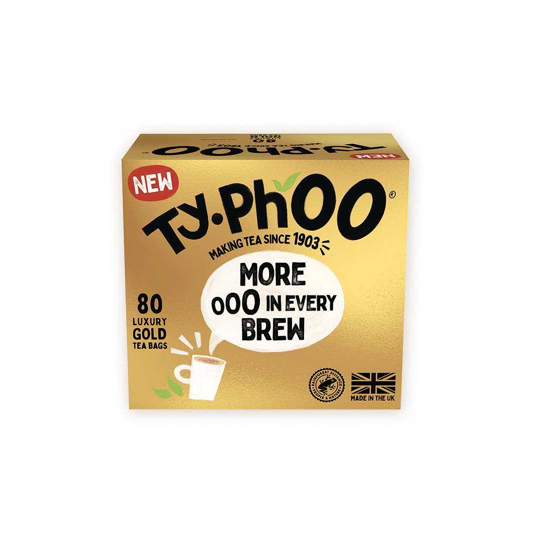 Typhoo 80 Gold Luxury Tea Bags