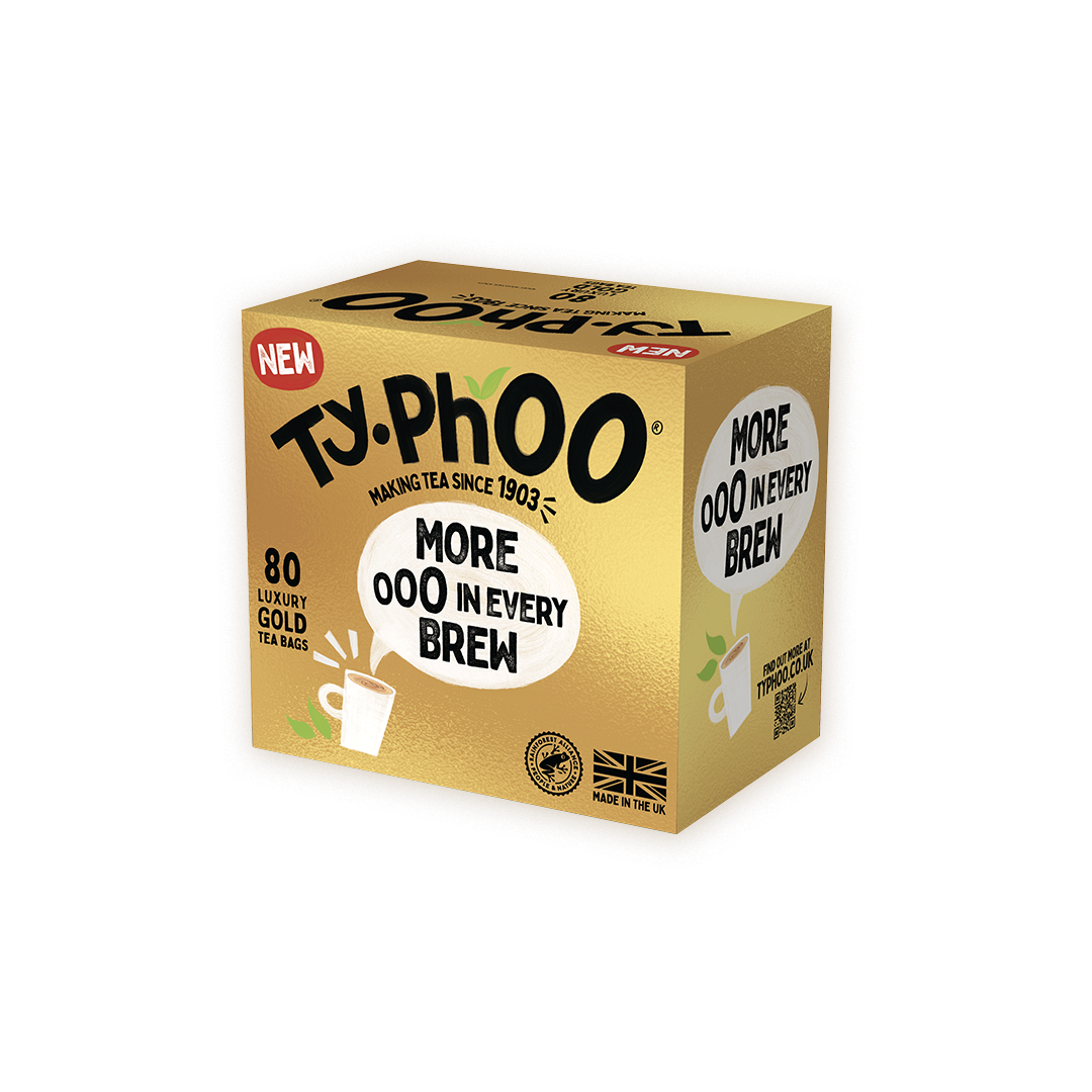 Typhoo 80 Gold Luxury Tea Bags